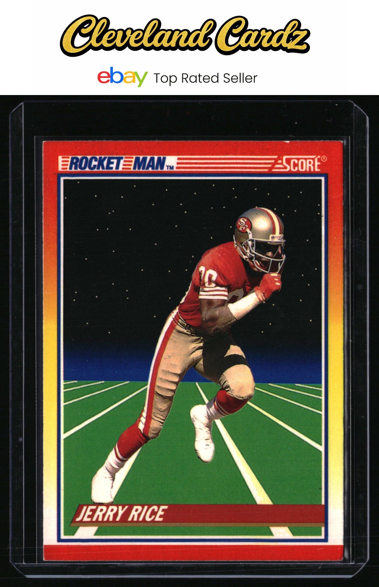 1990 Score #556 Jerry Rice