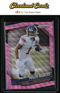 2025 Panini Prizm #206 Malik Nabers Pink Wave