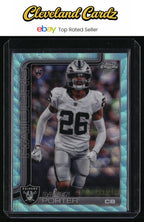 2025 Topps Chrome #367 Darien Porter Teal Wave Refractor #/299 RC