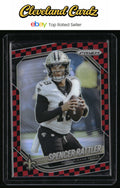 2025 Panini Prizm #186 Spencer Rattler Black and Red Checker