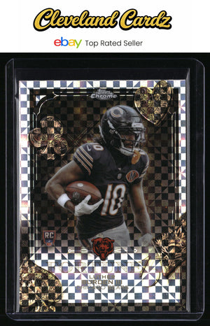 2025 Topps Chrome #F15-28 Luther Burden III Fortune 15-Fractor RC