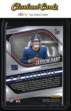 2025 Panini Prizm #332 Jaxson Dart Neon Green Pulsar RC