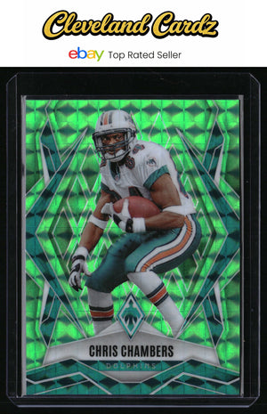 2025 Panini Phoenix #55 Chris Chambers Lime Green Pyramids Prizm #/285