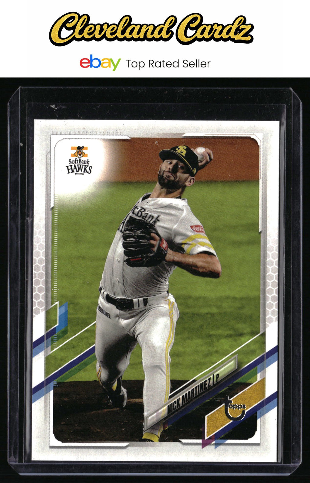 2021 Topps NPB #73 Nick Martinez Vintage Stock