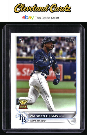 2022 Topps #215b Wander Franco RC