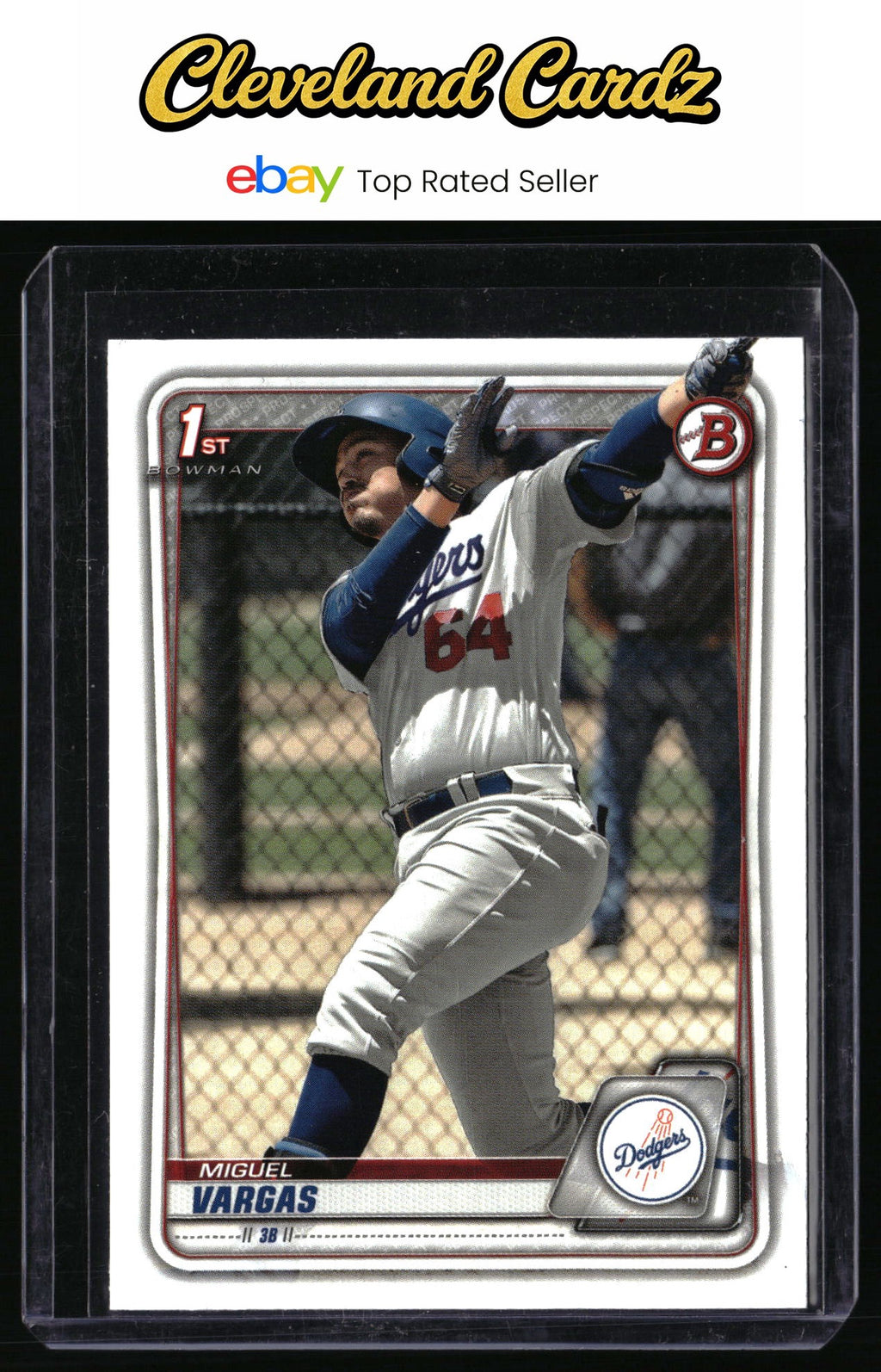 2020 Bowman #BP-131 Miguel Vargas Prospects