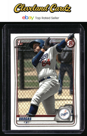 2020 Bowman #BP-131 Miguel Vargas Prospects