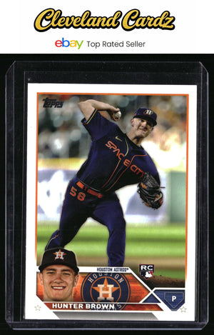 2023 Topps #111 Hunter Brown RC