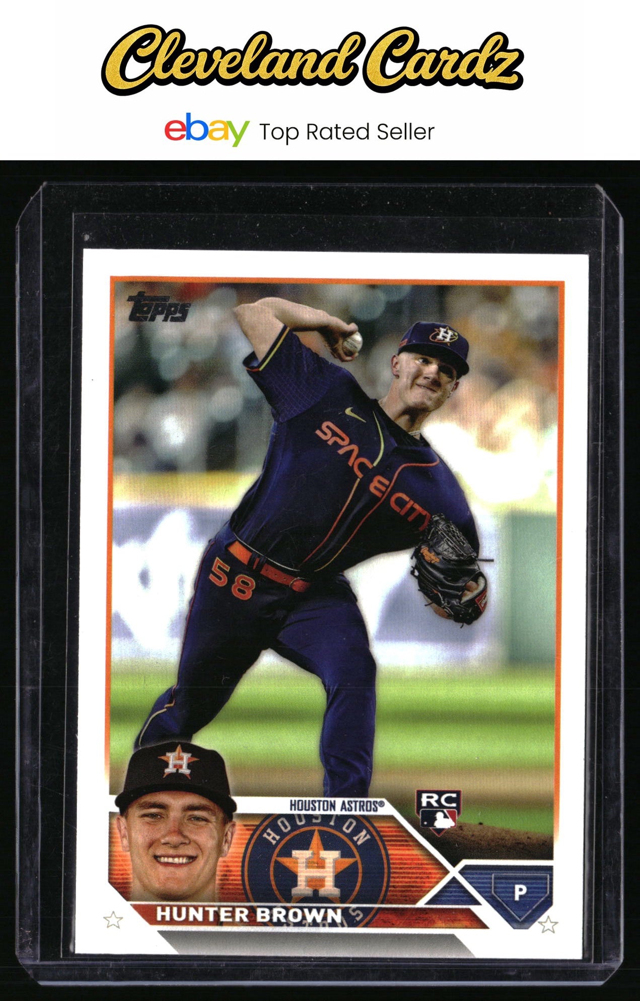 2023 Topps #111 Hunter Brown RC