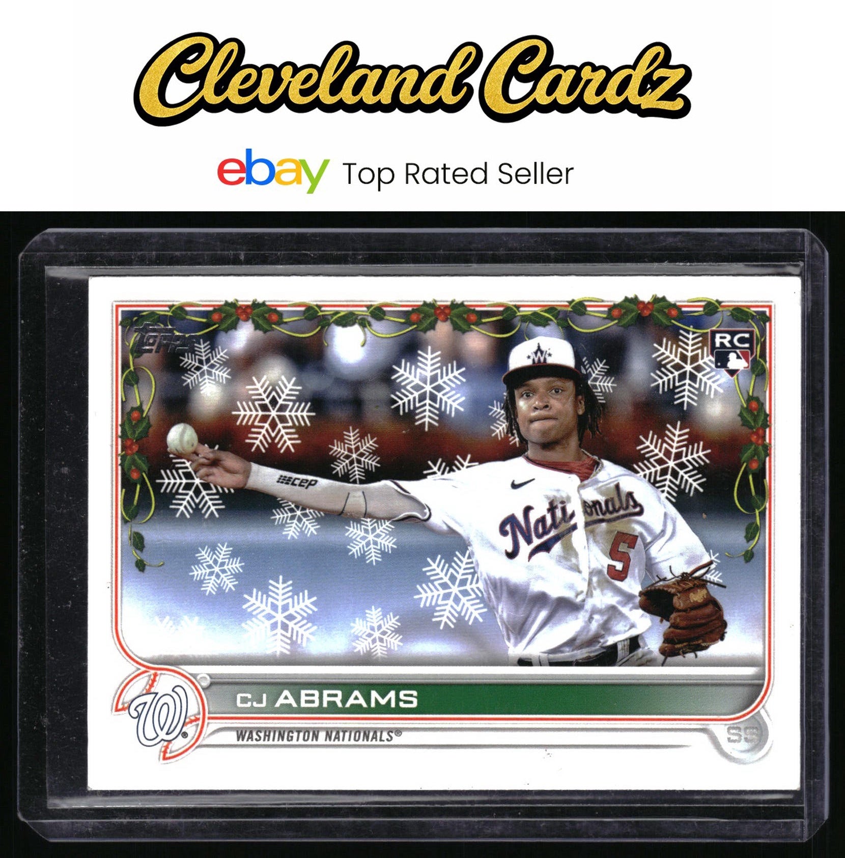 2022 Topps Holiday #HW112 CJ Abrams RC