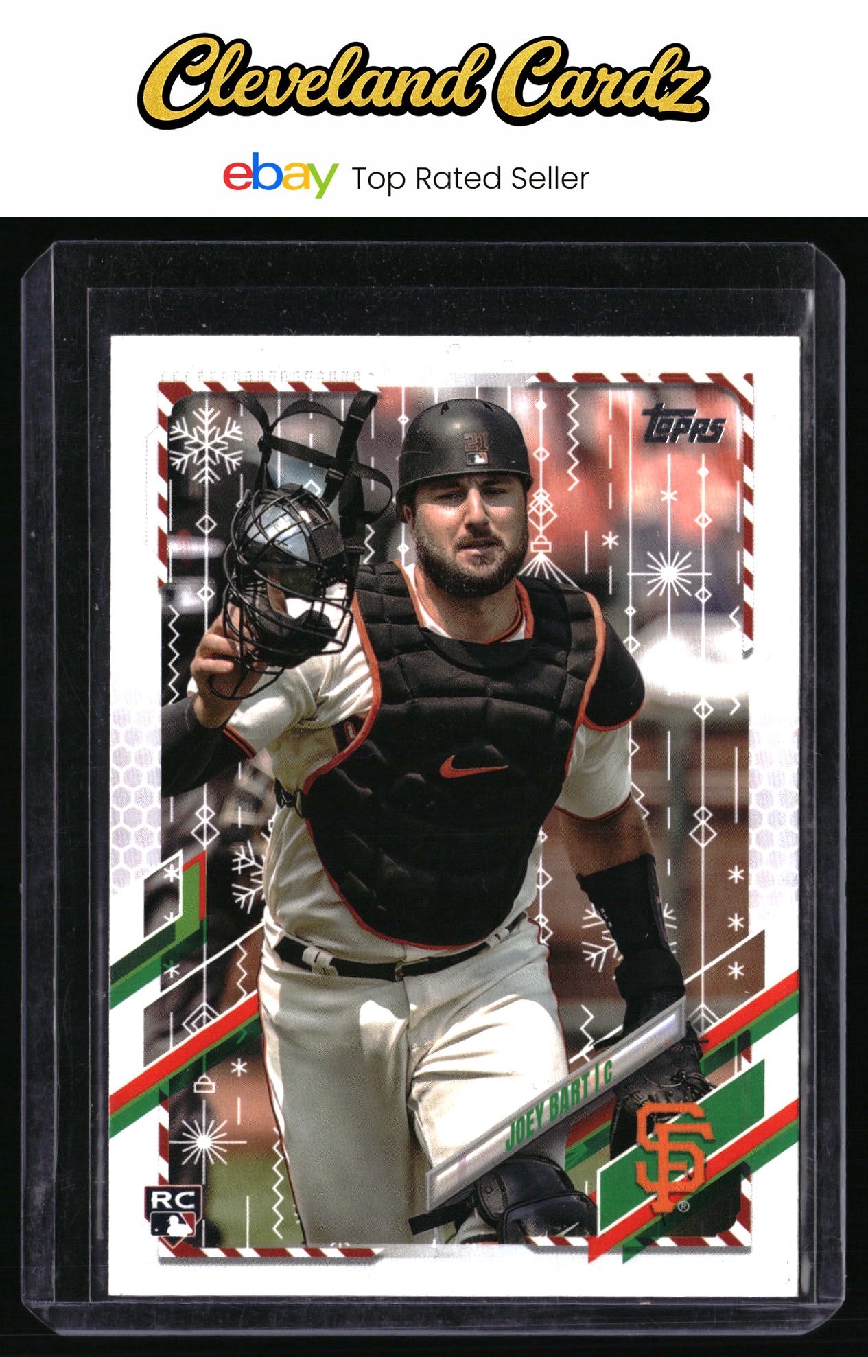 2021 Topps Holiday #HW105 Joey Bart RC