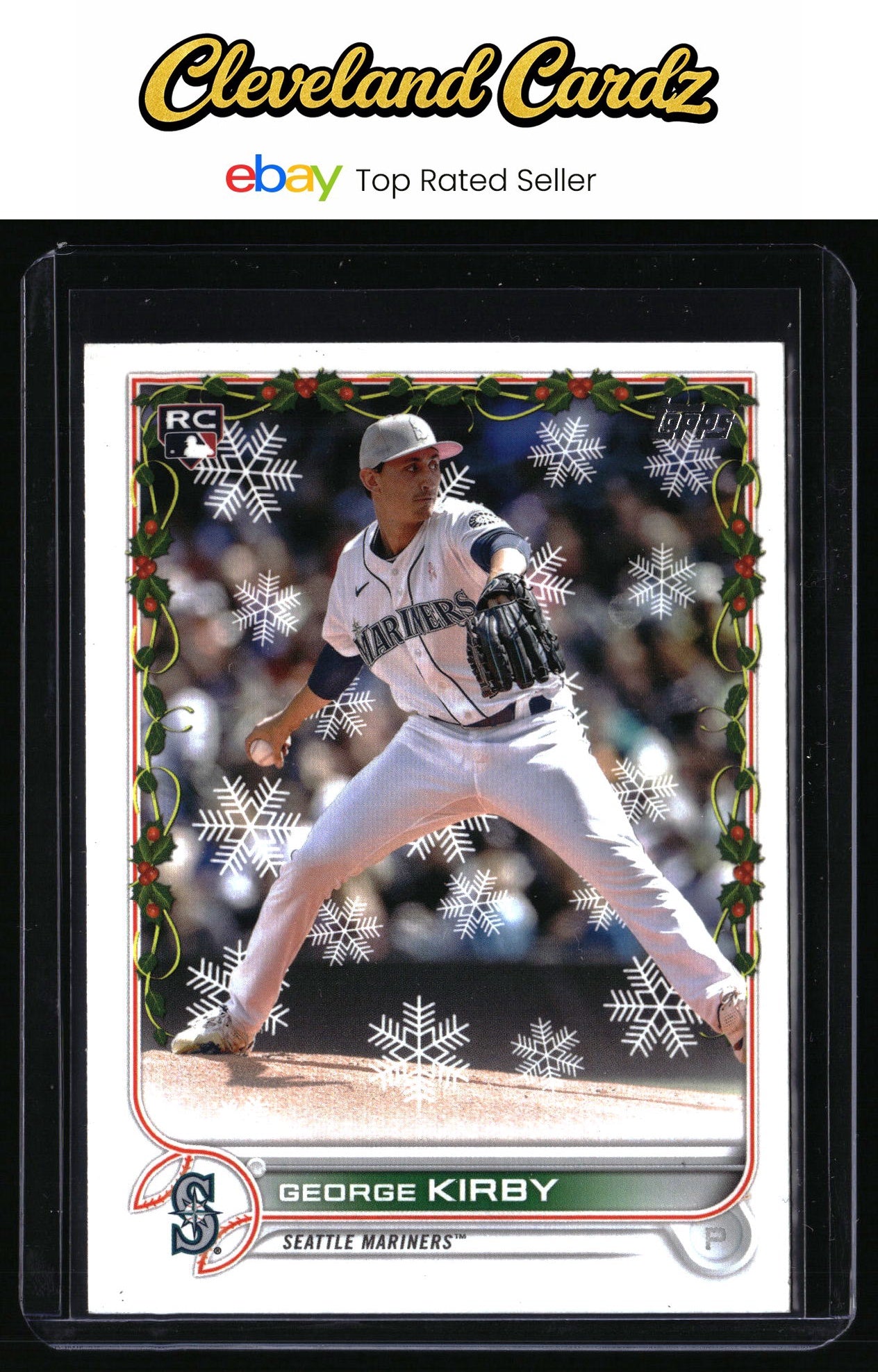 2022 Topps Holiday #HW166 George Kirby RC