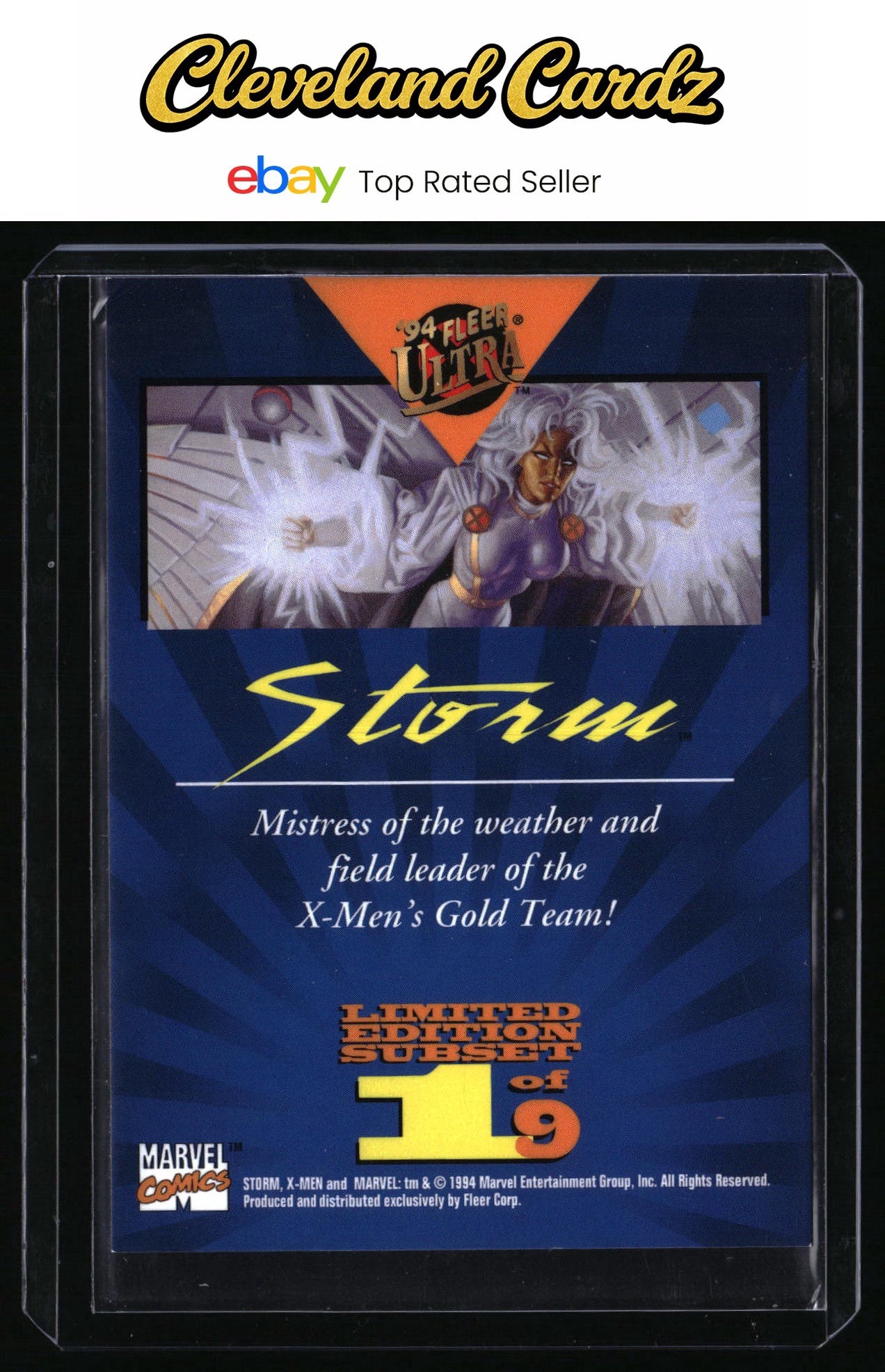 1994 Ultra X-Men #1 Storm Team-Portrait