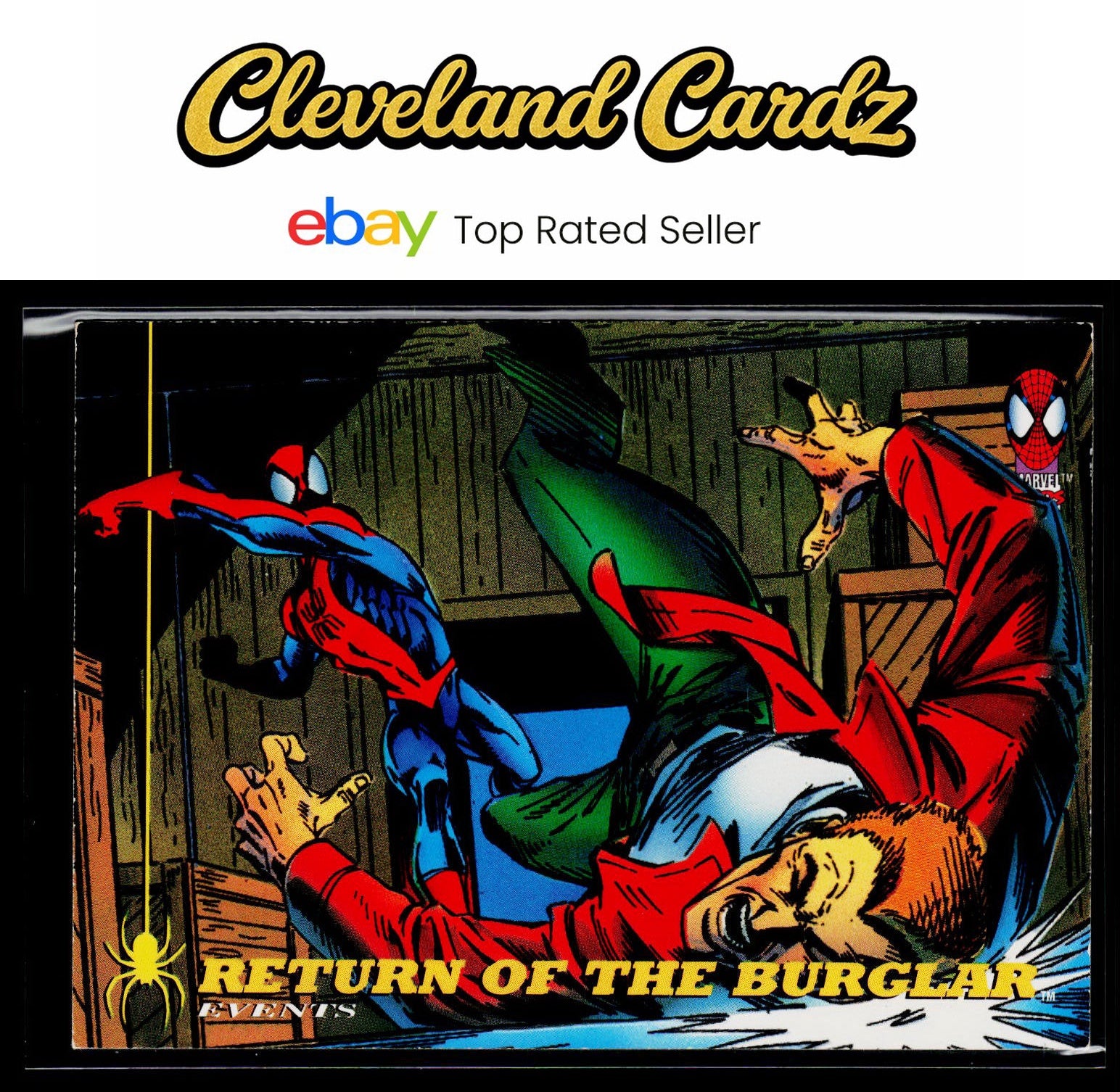 1994 Fleer The Amazing Spider-Man #147 Return of the Burglar