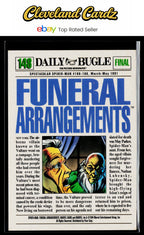 1994 Fleer The Amazing Spider-Man #148 Funeral Arrangements