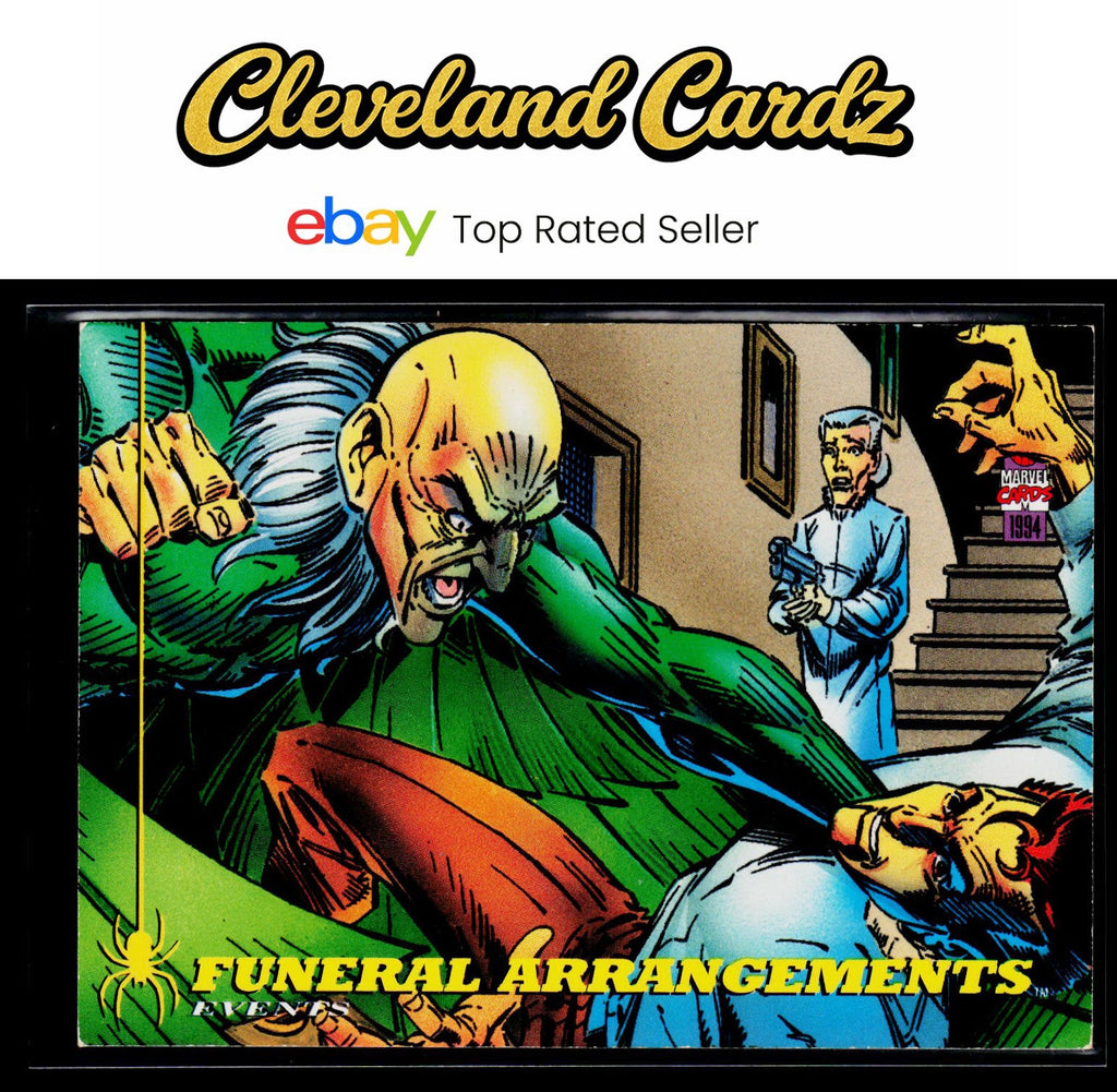 1994 Fleer The Amazing Spider-Man #148 Funeral Arrangements