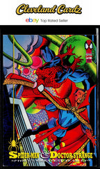 1994 Fleer The Amazing Spider-Man #91 Spider-Man &amp; Doctor Strange