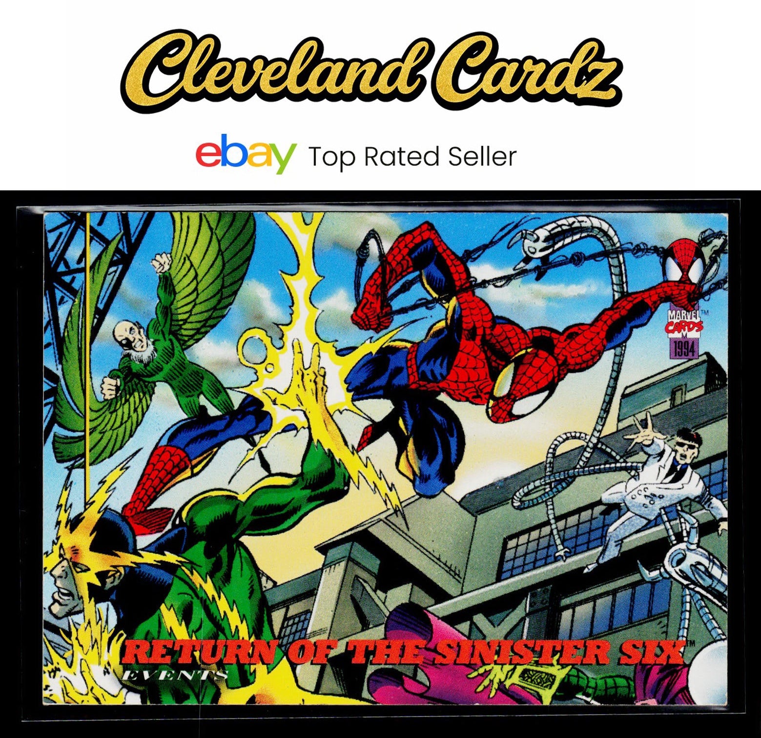 1994 Fleer The Amazing Spider-Man #135 Return of the Sinister Six