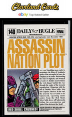 1994 Fleer The Amazing Spider-Man #140 Assassin Nation Plot