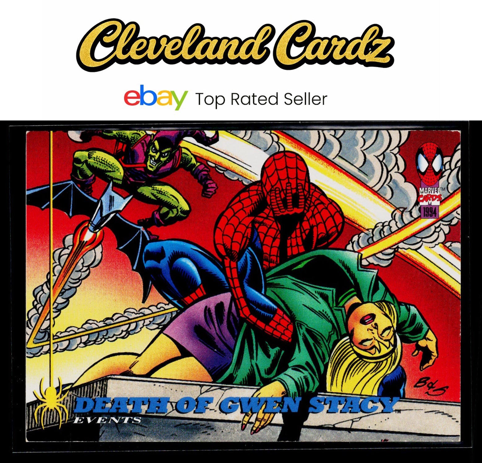 1994 Fleer The Amazing Spider-Man #141 Death of Gwen Stacy