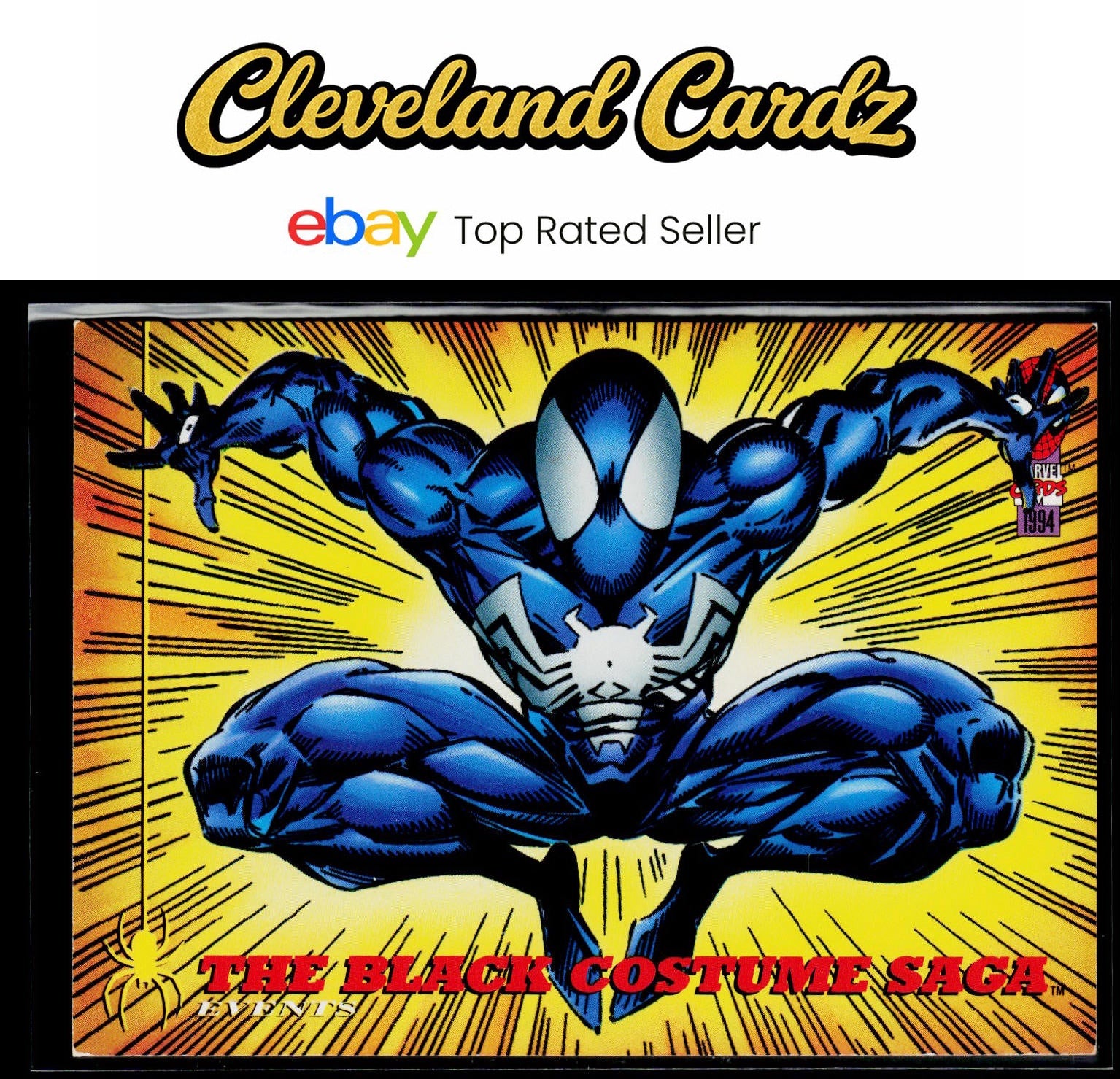 1994 Fleer The Amazing Spider-Man #146 The Black Costume Saga