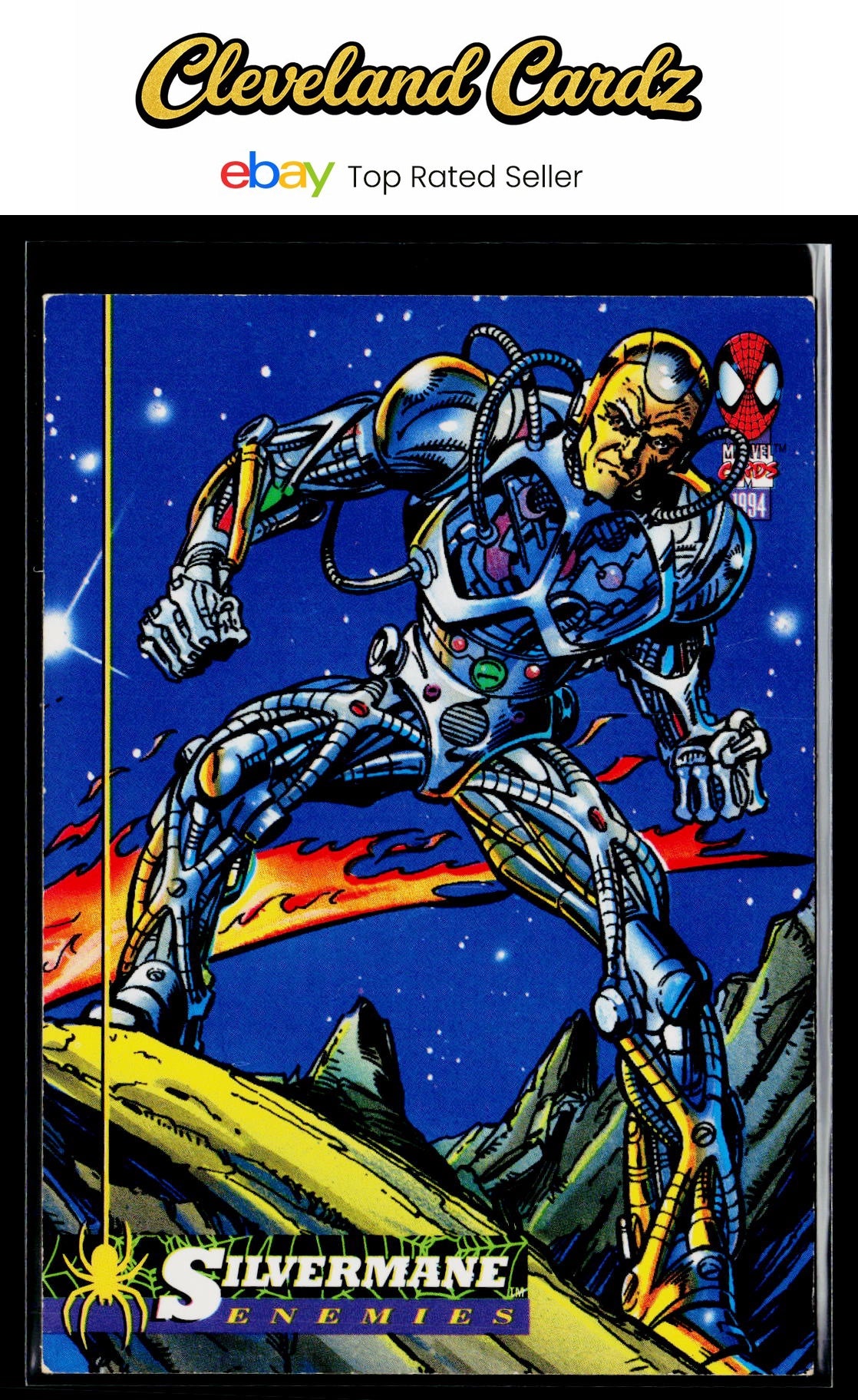 1994 Fleer The Amazing Spider-Man #39 Silvermane