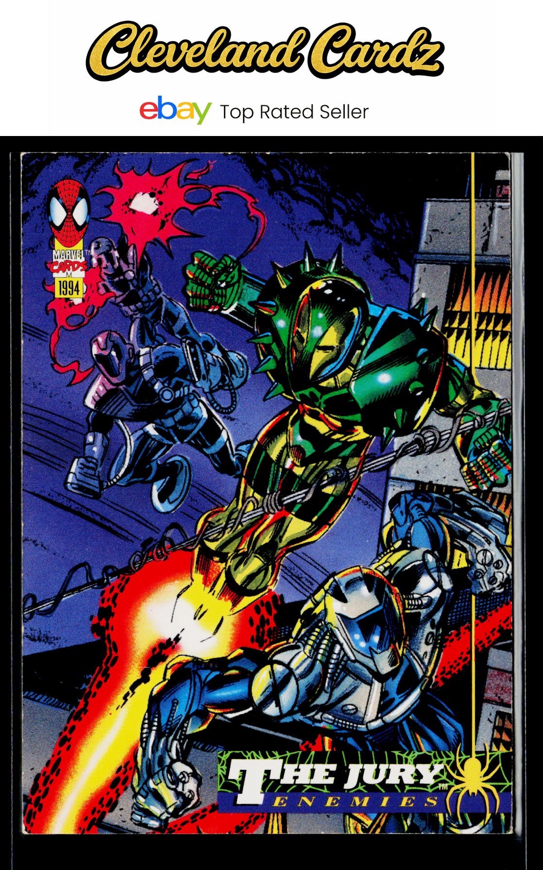 1994 Fleer The Amazing Spider-Man #48 The Jury