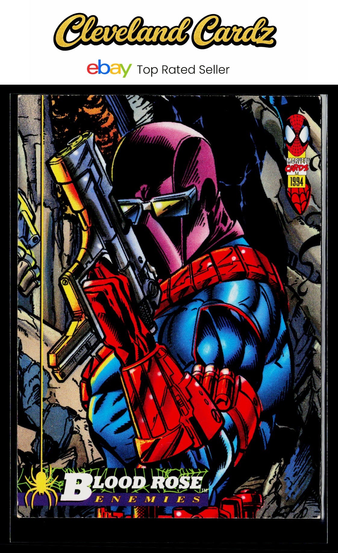 1994 Fleer The Amazing Spider-Man #44 Blood Rose
