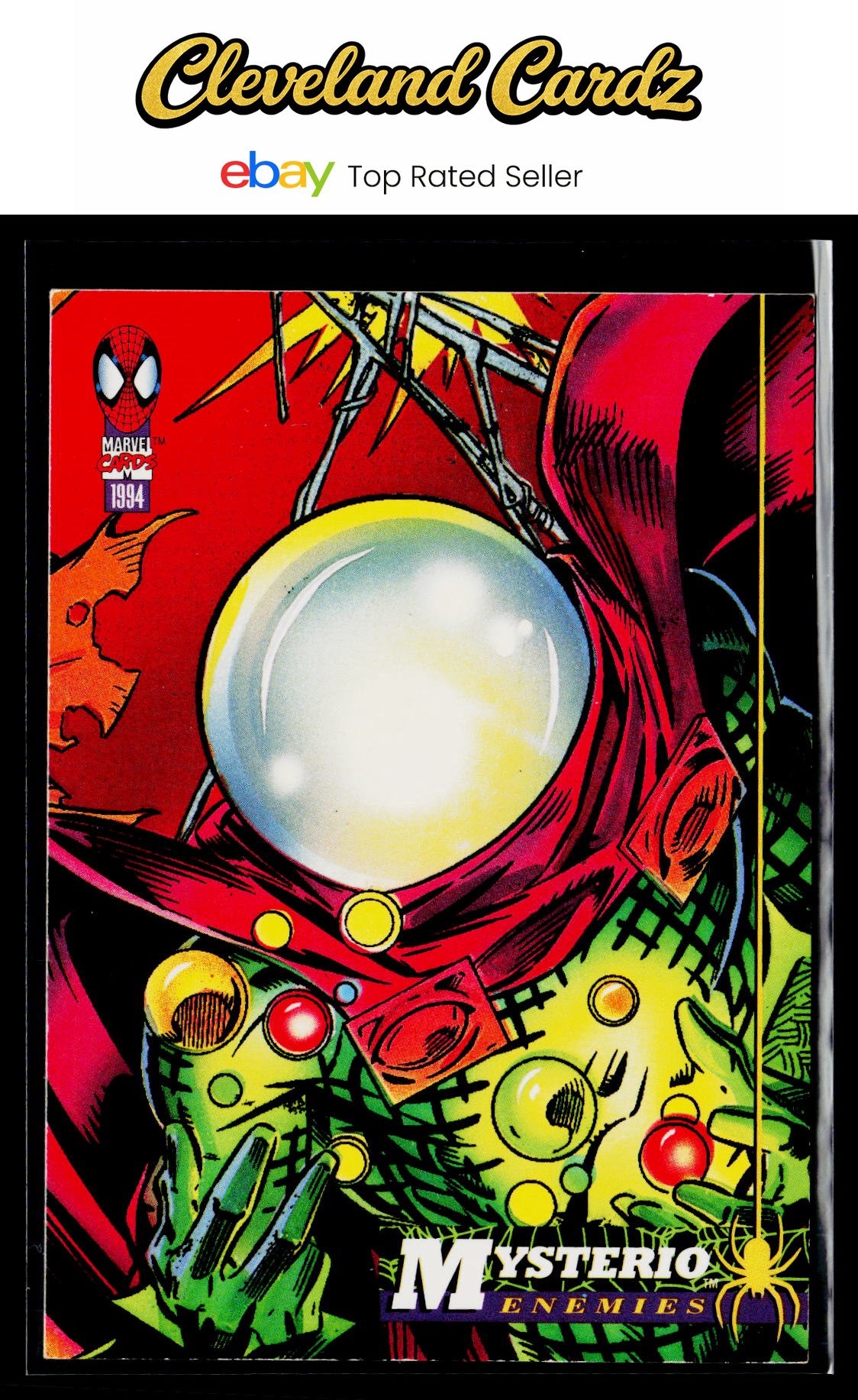 1994 Fleer The Amazing Spider-Man #72 Mysterio