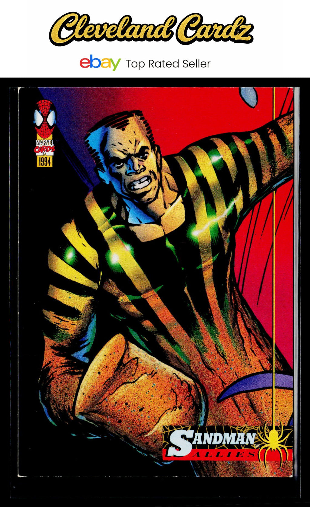 1994 Fleer The Amazing Spider-Man #76 Sandman