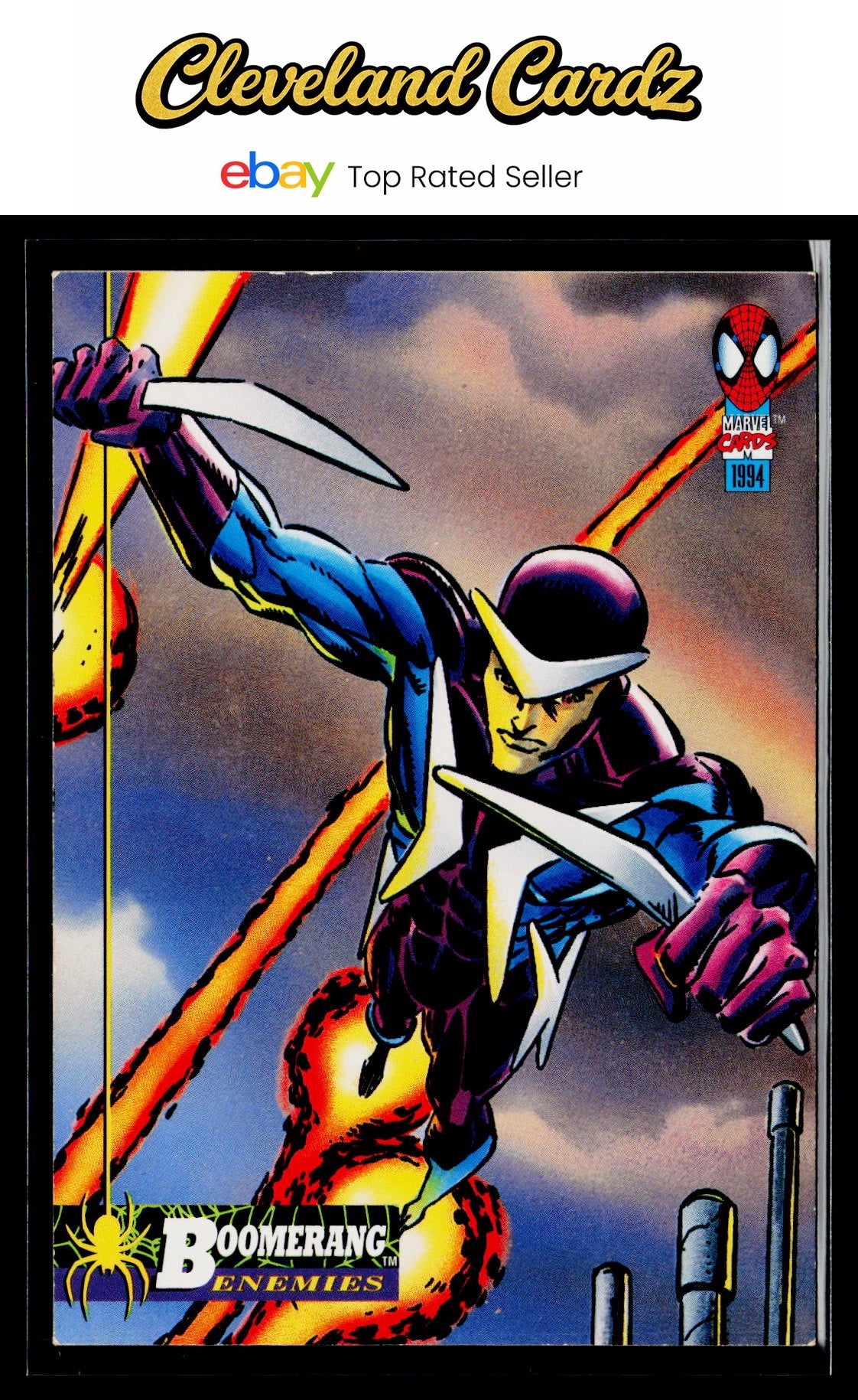 1994 Fleer The Amazing Spider-Man #57 Boomerang