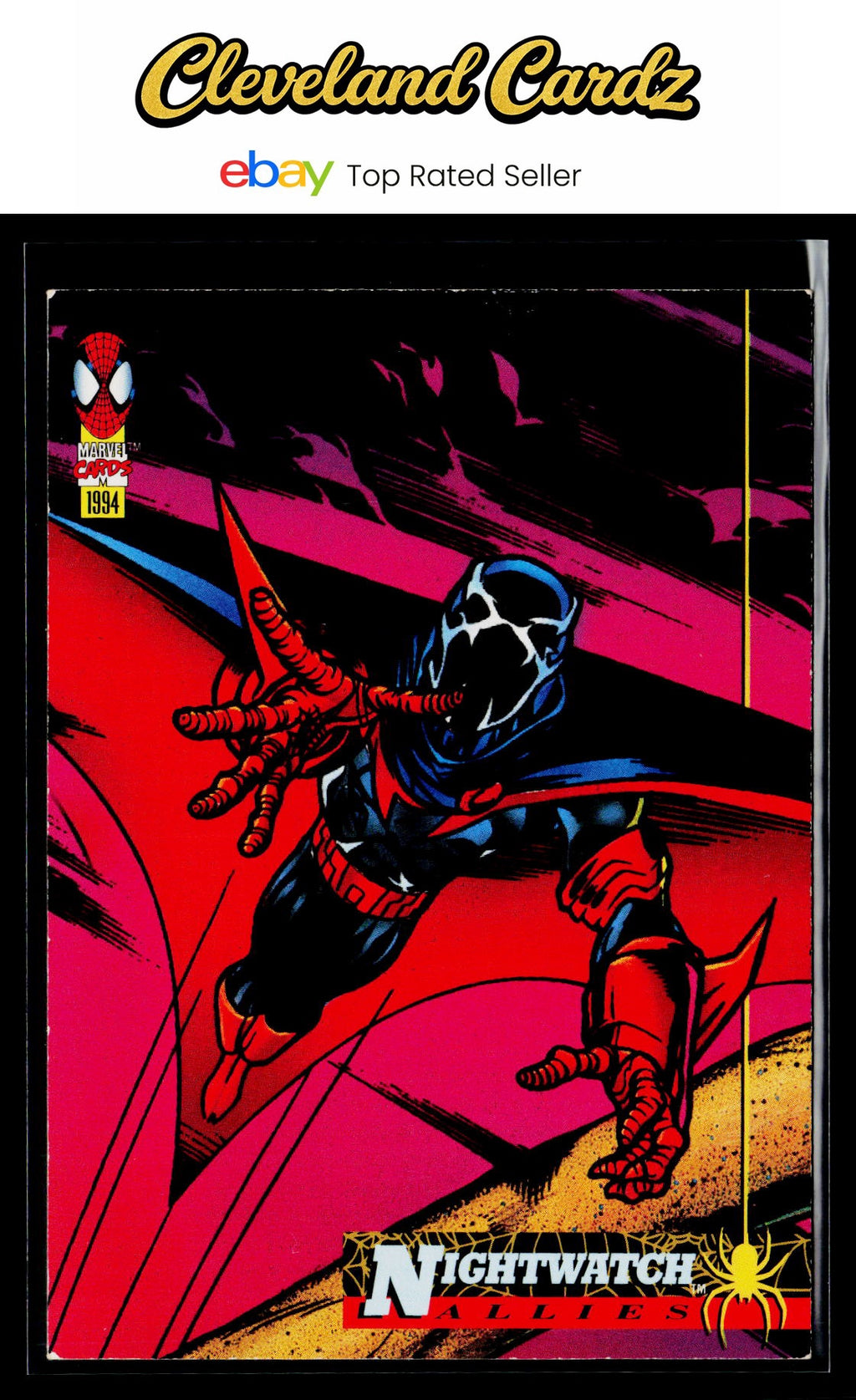 1994 Fleer The Amazing Spider-Man #74 Nightwatch