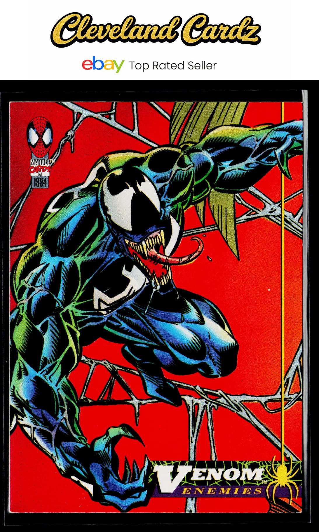 1994 Fleer The Amazing Spider-Man #67 Venom