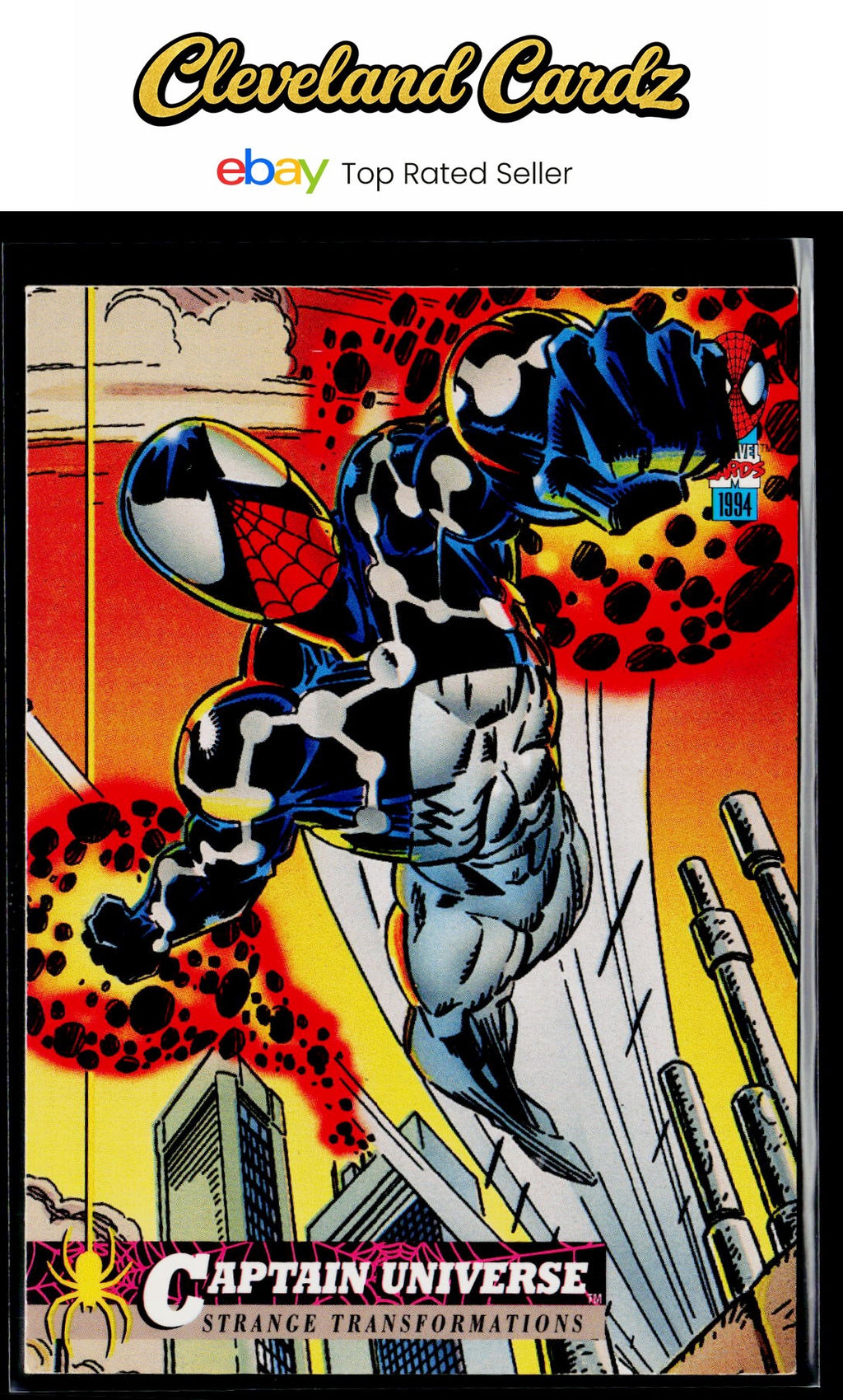 1994 Fleer The Amazing Spider-Man #20 Captain Universe
