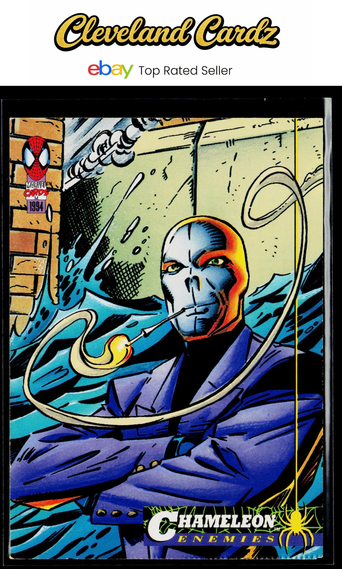 1994 Fleer The Amazing Spider-Man #63 Chameleon