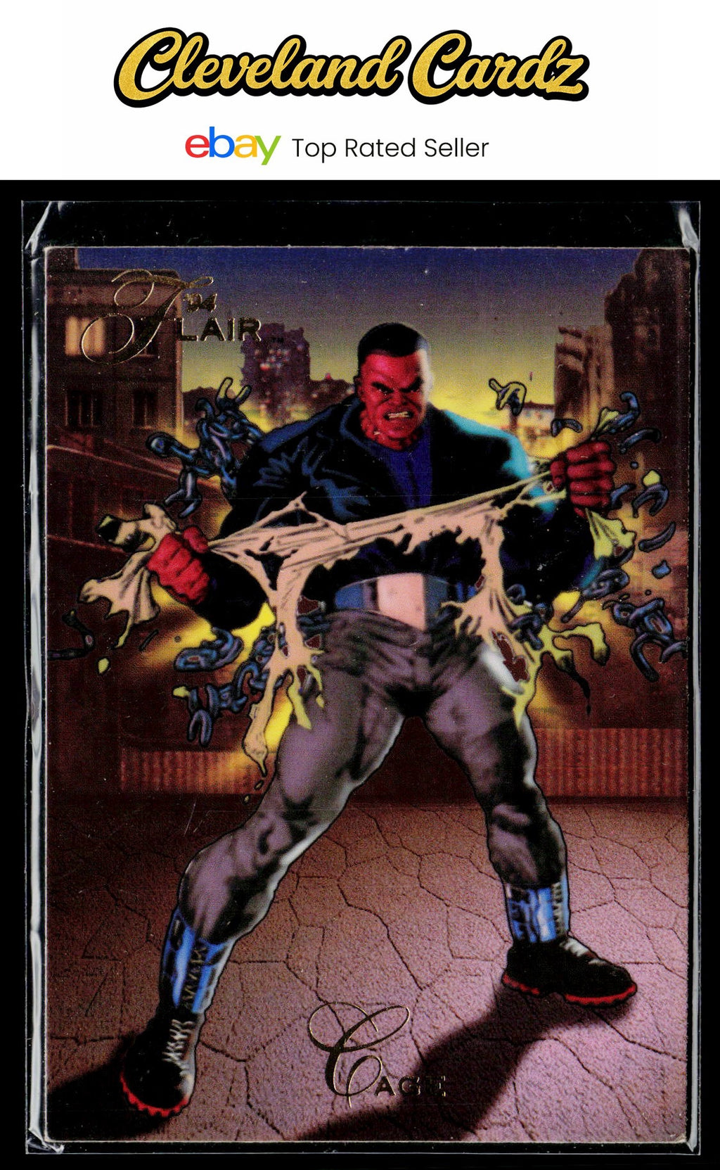 1994 Flair Marvel Annual #89 Cage