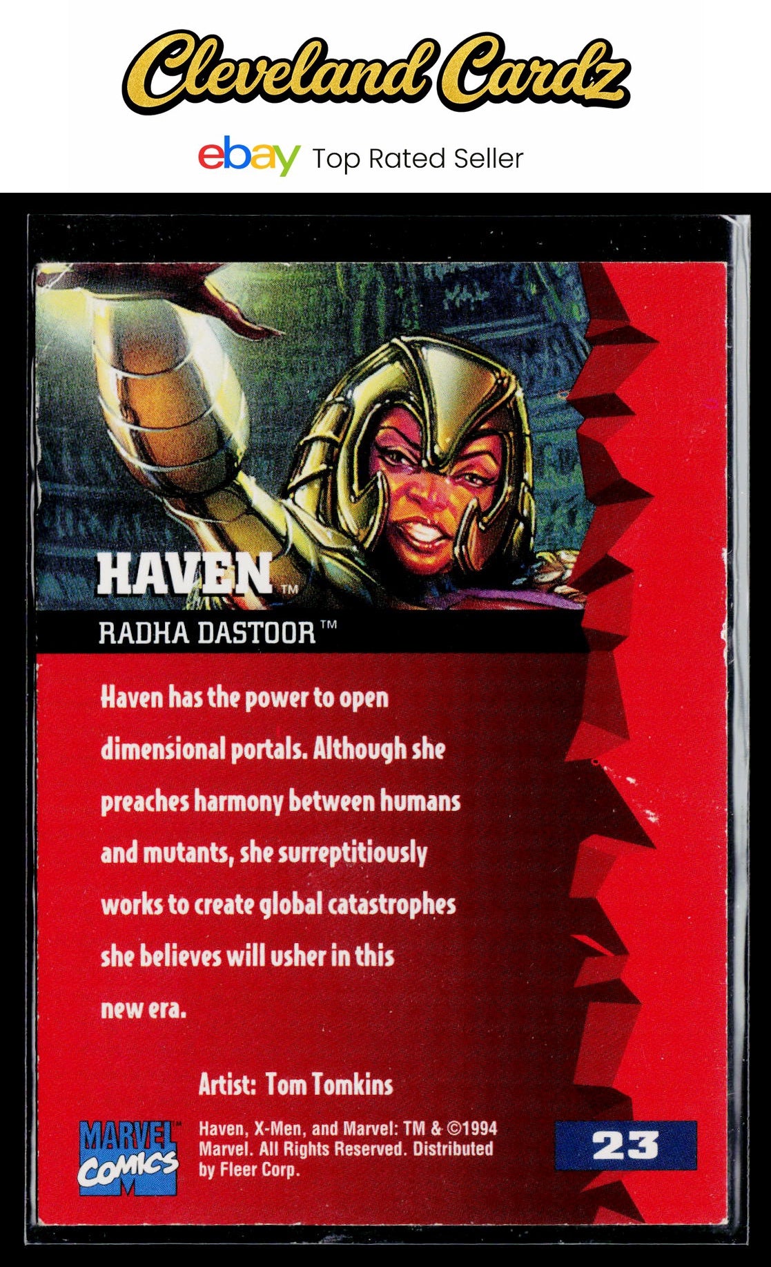 1995 Fleer Ultra X-Men #23 Haven