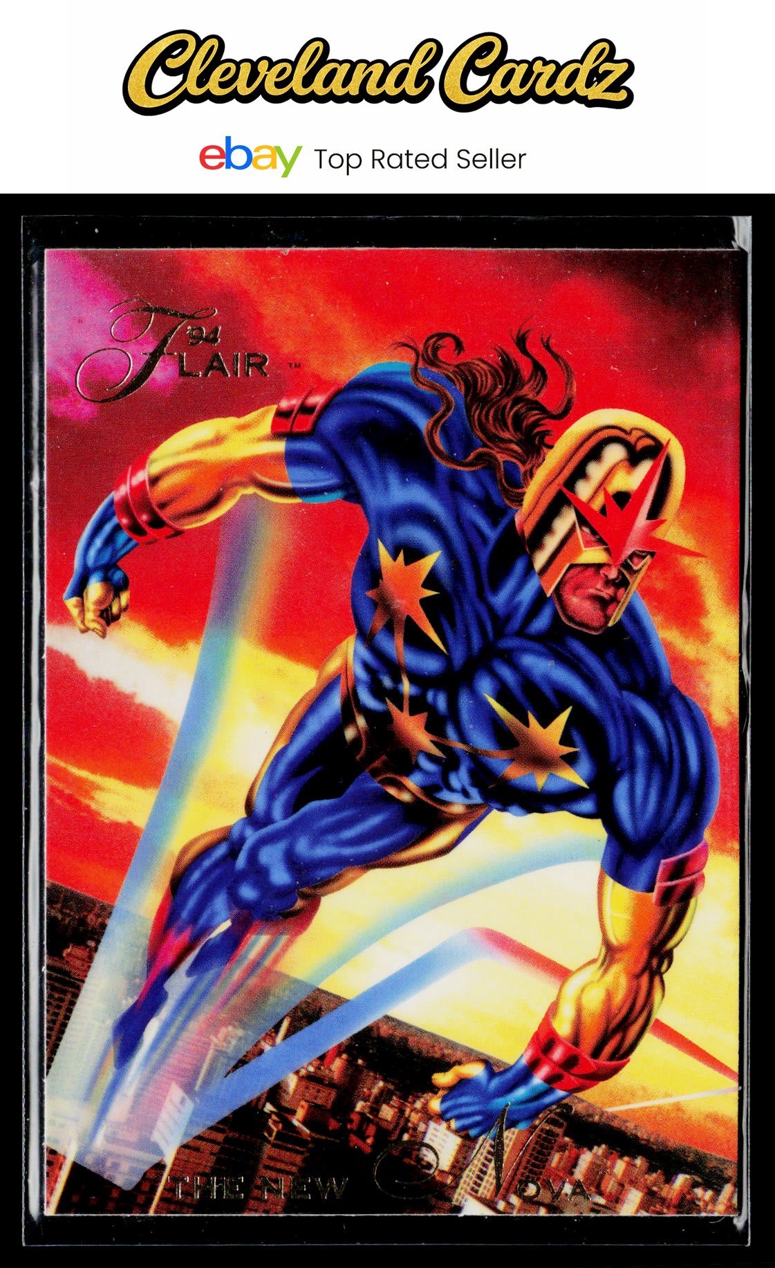 1994 Flair Marvel Annual #73 The New Nova