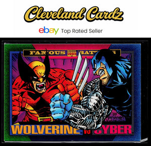 1993 SkyBox Marvel Universe #161 Wolverine / Cyber
