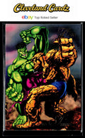 1994 Flair Marvel Annual #7 Hulk vs Thing
