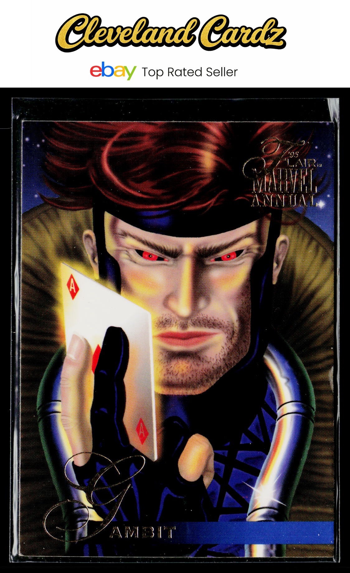 1995 Flair Marvel Annual #4 Gambit