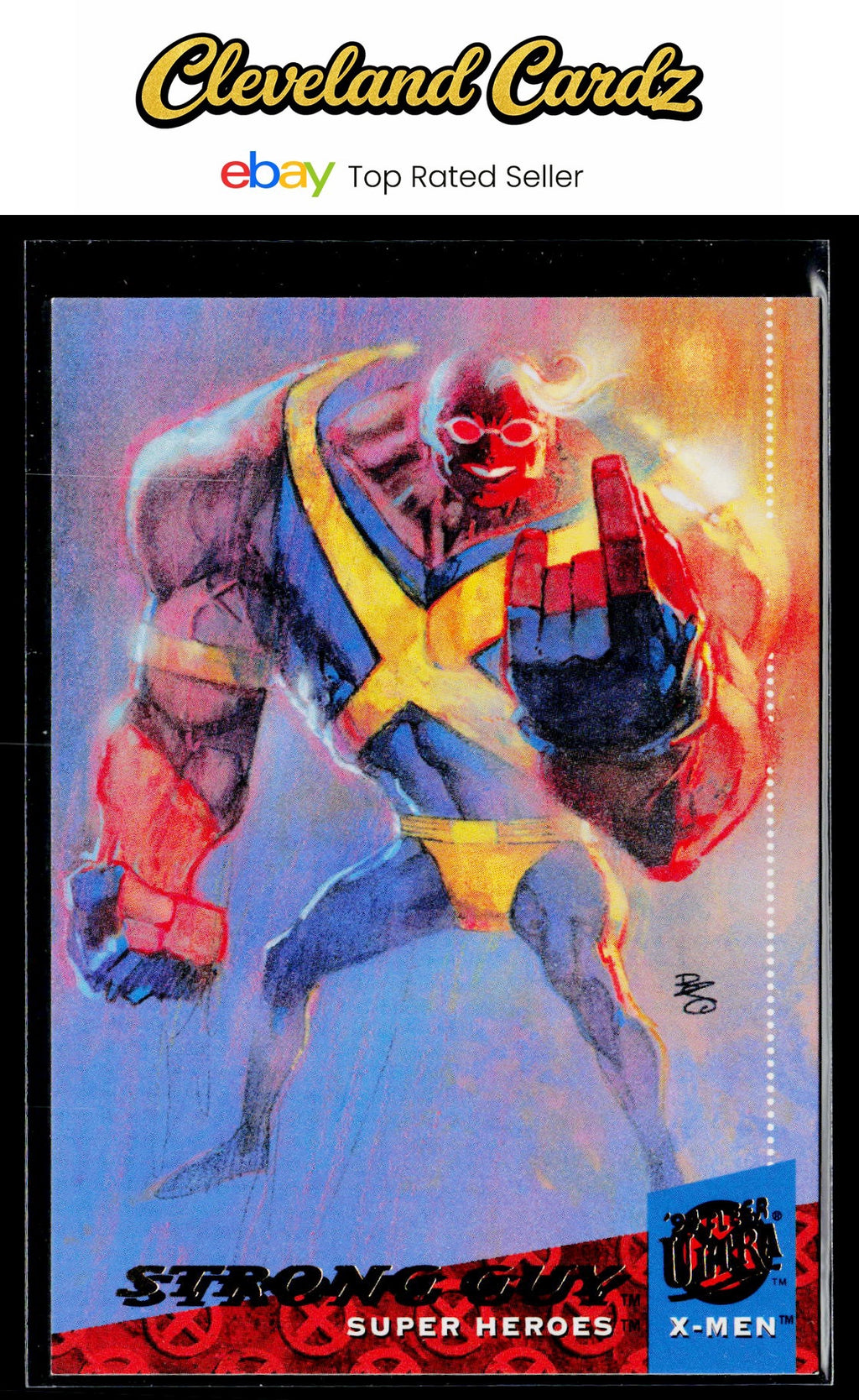 1994 Ultra X-Men #32 Strong Guy