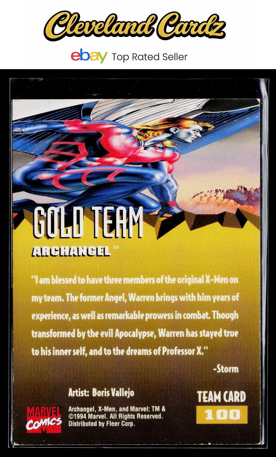1995 Fleer Ultra X-Men #100 Archangel