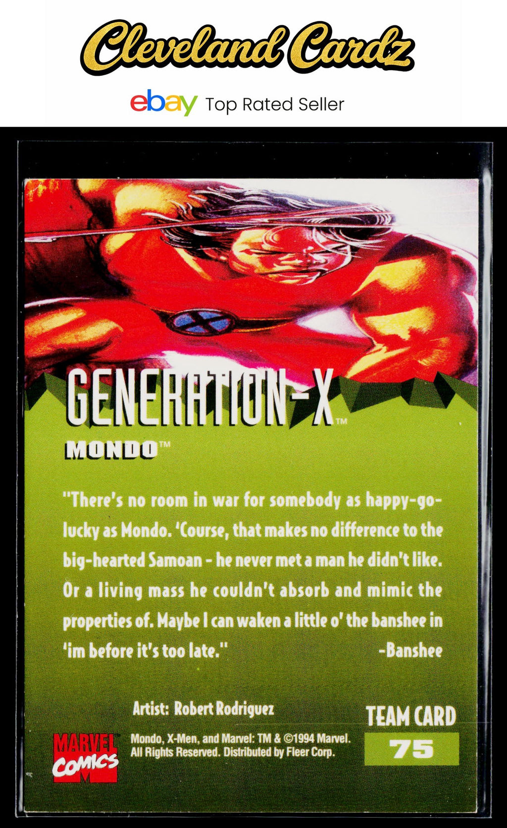 1995 Fleer Ultra X-Men #75 Mondo