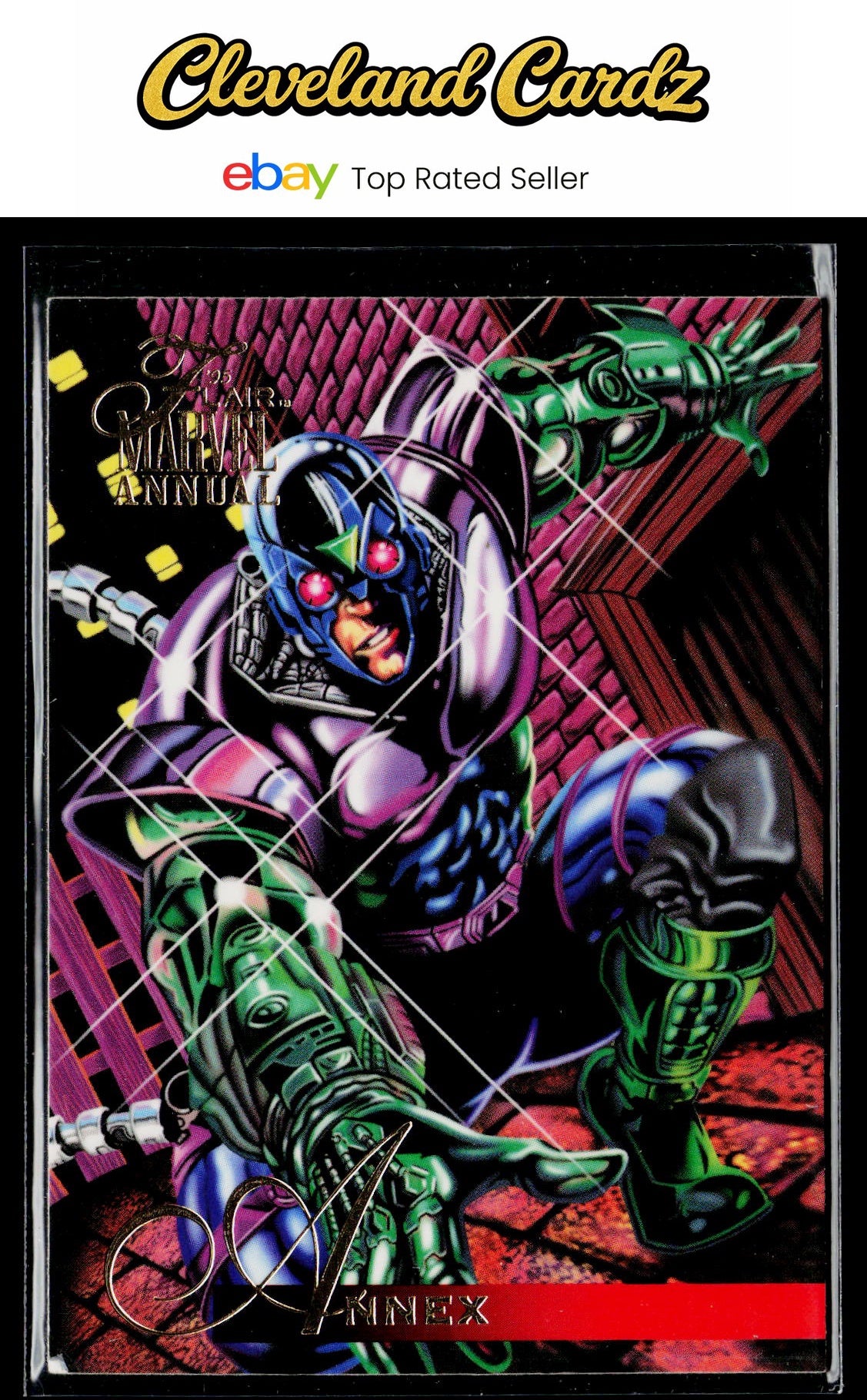 1995 Flair Marvel Annual #72 Annex