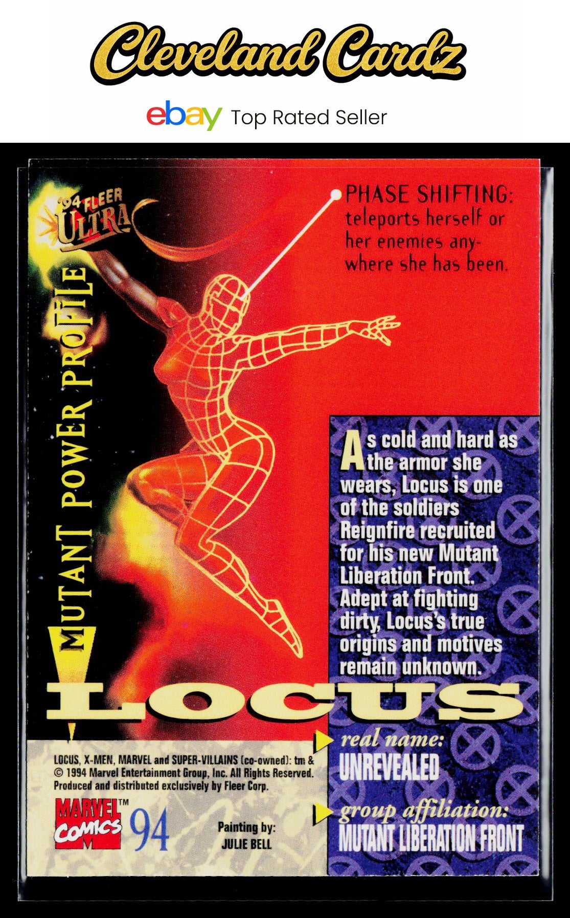 1994 Ultra X-Men #94 Locus