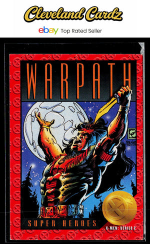 1993 Toy Biz X-Men Series 2 #34 Warpath
