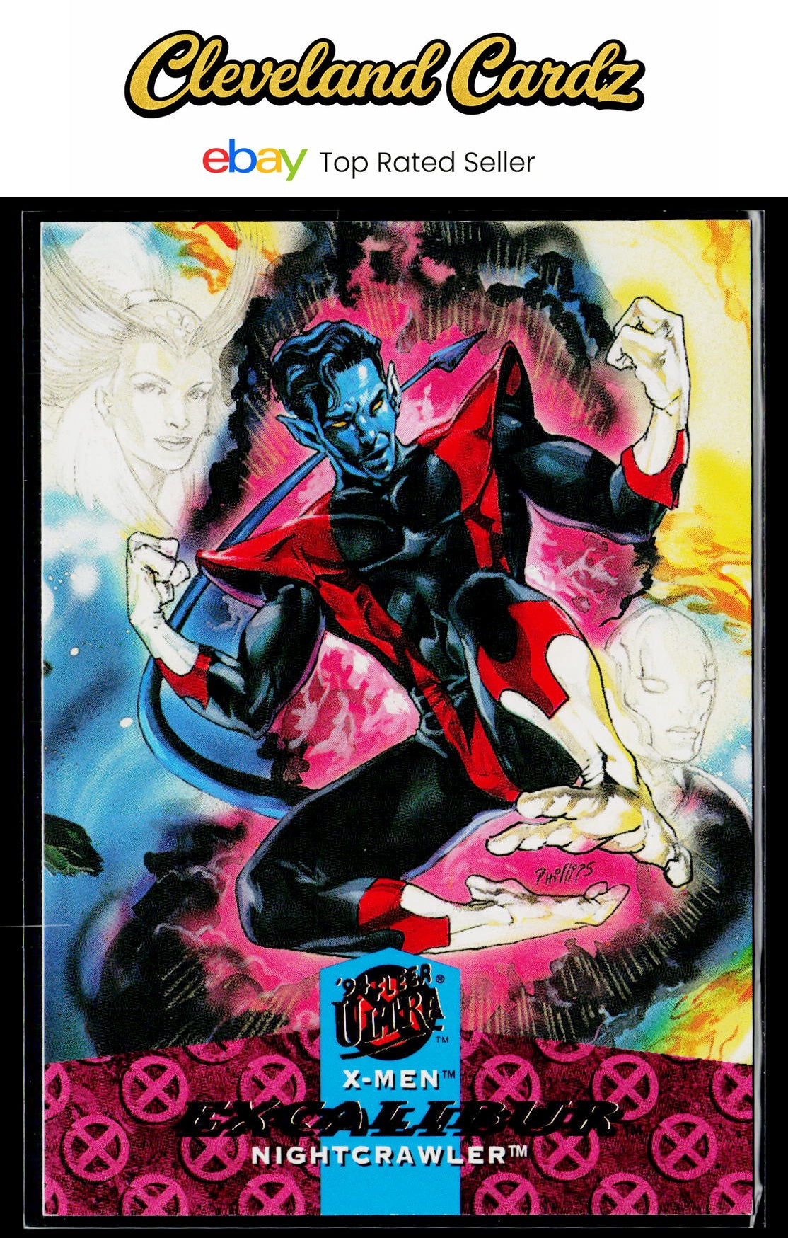 1994 Ultra X-Men #122 Nightcrawler