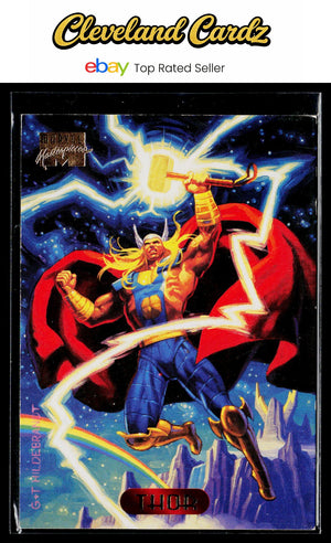 1994 Fleer Marvel Masterpieces Hildebrandt Brothers #124 Thor