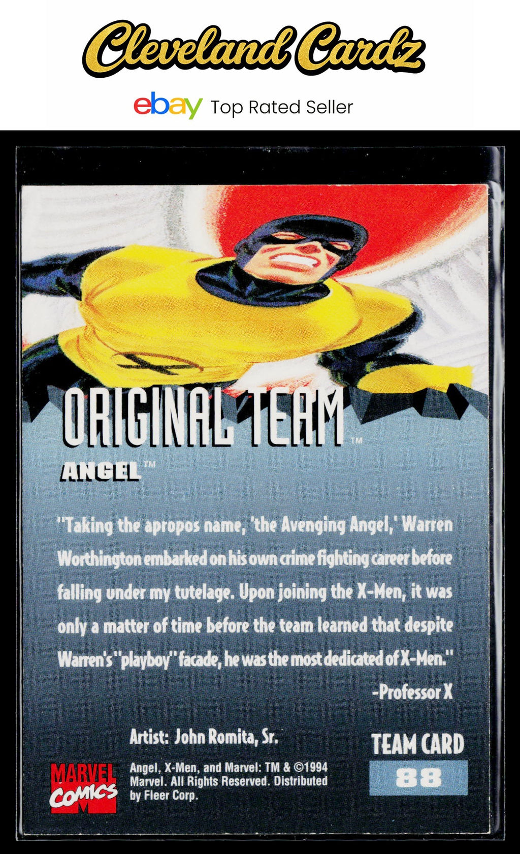 1995 Fleer Ultra X-Men #88 Angel
